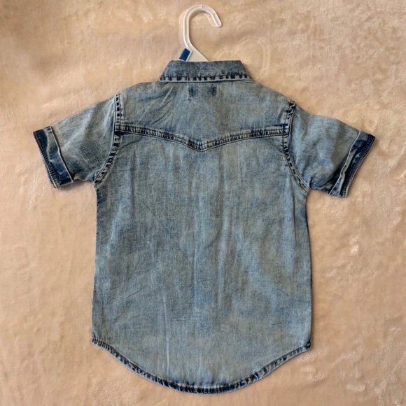 NWT 7 For All Mankind Boys Button Shirt Pants Set - Picture 5 of 6